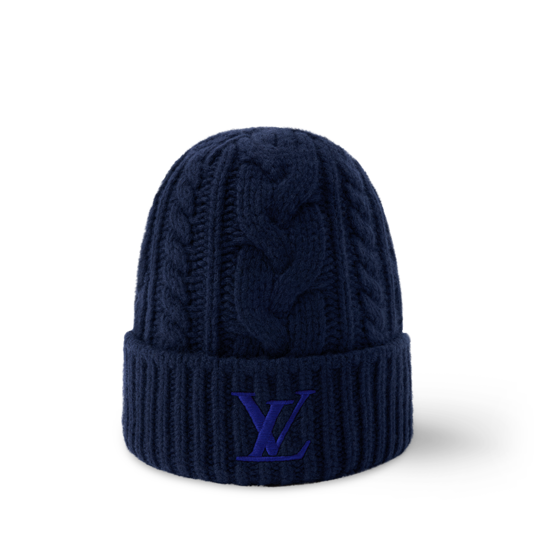 Only LV Mini Cable Beanie S00 - Men - Accessories | LOUIS VUITTON ®